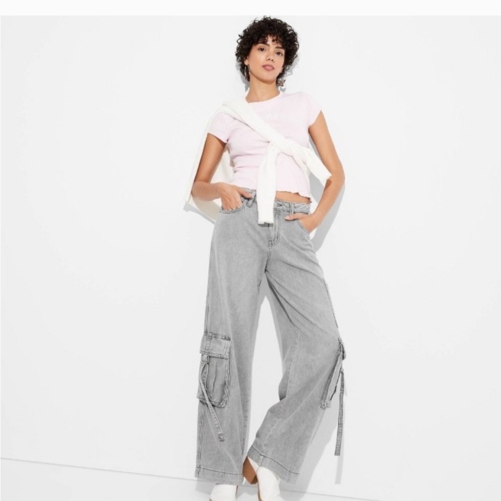 Wild Fable Denim Cargo Pants